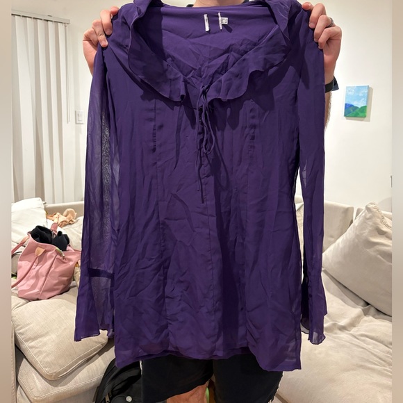 Princess Polly Theo Mini Dress Purple - Picture 4 of 7